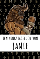 Trainingstagebuch von Jamie: Personalisierter Tagesplaner fr dein Fitness- und Krafttraining im Fitnessstudio oder Zuhause 1688960880 Book Cover