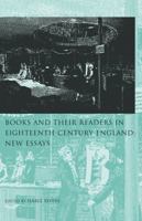 Books and Their Readers in 18th Century England : Volume 2 New Essays 0826467172 Book Cover