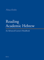 Reading Academic Hebrew: An Advanced Learner's Handbook 9004196188 Book Cover