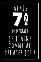 Noces De Laine, Carnet De Notes: Idée Cadeau Original Et Utile Pour Célébrer 7 Ans De Mariage, Pour Elle Ou Pour Lui (French Edition) 1688866590 Book Cover