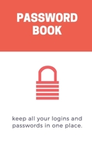 Password and username keeper (password book with alphabetical tabs): Password keeper, Gift for a holiday or birthday (110 Pages, 5.5 x 8.5) 1671162757 Book Cover