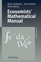 Economists' mathematical manual 3540260889 Book Cover