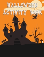 Halloween Activity Book: Hangman Classic Word Game 1648302017 Book Cover