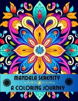 Mandala Serenity: A Coloring Journey B0CMSPHPWP Book Cover