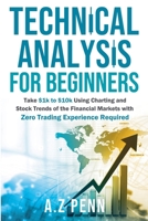 Technical Analysis for Beginners: Take $1k to $10k Using Charting and Stock Trends of the Financial Markets with Zero Trading Experience Required B0DL4J4K4D Book Cover