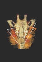 Giraffe Color Splash: Giraffes Notebook, Dotted Bullet (6 x 9 - 120 pages) Animal Themed Notebook for Daily Journal, Diary, and Gift 1691267112 Book Cover