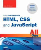 Sams Teach Yourself HTML, CSS, and JavaScript All in One 0672333325 Book Cover