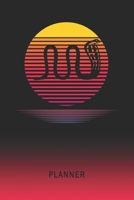 Planner: Egyptian Snake 2 Year Weekly Planner 2020 - 2021 Retro Vintage Sunset Cover January 20 - December 21 Planning Organizer Writing Notebook Productive Datebook Calendar Schedule Plan Days, Set G 1702264238 Book Cover