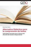 Alternativa Didactica Para La Comprension de Textos 3847353446 Book Cover