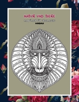Malbücher für Erwachsene - Mandala - Natur und Tiere B08WZFPS2V Book Cover
