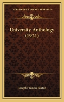 University Anthology 1022064657 Book Cover