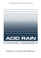 Acid Rain Economic Assessment 030642102X Book Cover