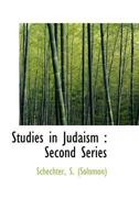 Studies in Judaism: Second series 1017088721 Book Cover