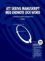 Att Skriva Manuskript Med Endnote Och Word 1411686454 Book Cover