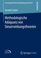 Methodologische Ad�quanz Von Steuerwirkungstheorien 3658214511 Book Cover