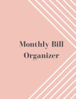 Monthly Bill Organizer: family organizer expense tracker notebook bill Colorado tracker bill book monthly 2019-2020 1700668005 Book Cover