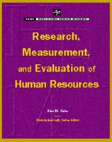 Research, Measurement, and Evaluation of Human Resources (Series in Human Resources Management) 0176167366 Book Cover