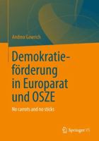 Demokratieforderung Von Europarat Und Osze: Ein Beitrag Zur Europaischen Integration 3531198262 Book Cover