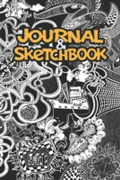 Doodle Journal and Sketchbook: 120 Blank Pages - 6 x 9 1658280210 Book Cover