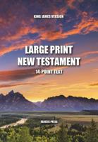 Large Print New Testament: 14-Point Text 1718821182 Book Cover