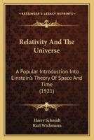 Relativity and the universe 1019217499 Book Cover