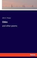 Odes and other poems 3337482341 Book Cover