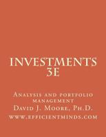 Investments 3e: Analysis and portfolio management 1726276341 Book Cover