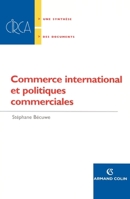 Commerce international et politiques commerciales 2200344856 Book Cover