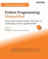 Python Programming Demystified 8196612702 Book Cover