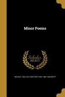 Minor Poems 1546554769 Book Cover