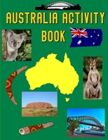 Australia Activity Book: Coloring Pages and Wordsearch 1688468749 Book Cover