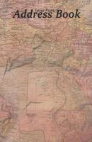 Large Print Address Book : Vintage Map of Asia and Australia, 5. 5 X 8. 5 Inch, 5. 5 X 8. 5 Inch, Organize Family, Friends and Contacts in One Convenient Place. Thoughtful Gift for Australians or Asia 1790670969 Book Cover
