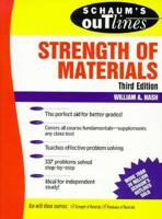 Schaum's Outline of Theory and Problems of Strength of Materials (Schaum's Outline) 0070459037 Book Cover