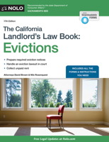 The California Landlord's Law Book: Evictions 1413320988 Book Cover