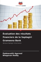 Évaluation des résultats financiers de la Saptagiri Grameena Bank (French Edition) 6209905811 Book Cover