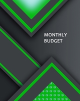 Monthly Budget: Expense Tracker Notebook. Monthly Budgeting Journal, Finance Planner & Accounts Book to Take Control of Your Money. 1672348013 Book Cover