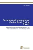 Taxation and International Capital Asset Pricing Theory 3838129695 Book Cover