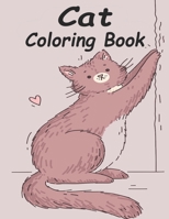 Cat Coloring Book: Funny Kittens Coloring Pages for Girls and Boys Who Love Animals B0CSCNV18X Book Cover