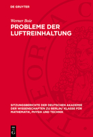 Probleme Der Luftreinhaltung 3112774981 Book Cover