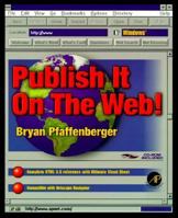 Publish It on the Web!: Windows Version 0125531435 Book Cover