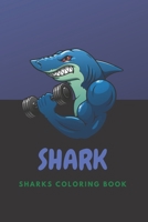 Shark Coloring Book: Dover Nature Coloring Book B089LWGDHZ Book Cover