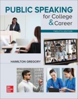 Public Speaking for College & Career Mesa Community College by Hamilton Gregory 0072905751 Book Cover