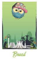Hip Hop Owl in Brazil 1723731390 Book Cover