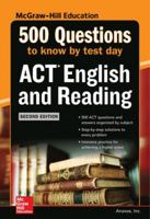 500 ACT English and Reading Questions to Know by Test Day, Second Edition 1260108325 Book Cover