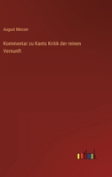 Kommentar Zu Kants Kritik Der Reinen Vernunft 3846011592 Book Cover