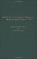 Early Psychological Thought: Ancient Accounts of Mind and Soul 031331845X Book Cover