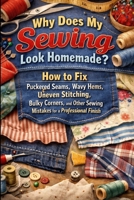 Why Does My Sewing Look Homemade?: How to Fix Puckered Seams, Wavy Hems, Uneven Stitching, Bulky Corners, and Other Sewing Mistakes for a Professional Finish B0HFC33MD5 Book Cover