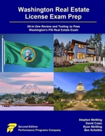 Washington Real Estate License Exam Prep: All-in-One Review and Testing to Pass Washington's PSI Real Estate Exam 1955919593 Book Cover