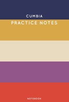 Cumbia Practice Notes: Cute Stripped Autumn Themed Dancing Notebook for Serious Dance Lovers - 6x9 100 Pages Journal 1705867758 Book Cover
