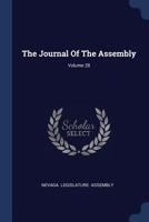 The Journal Of The Assembly, Volume 28... 1022335685 Book Cover